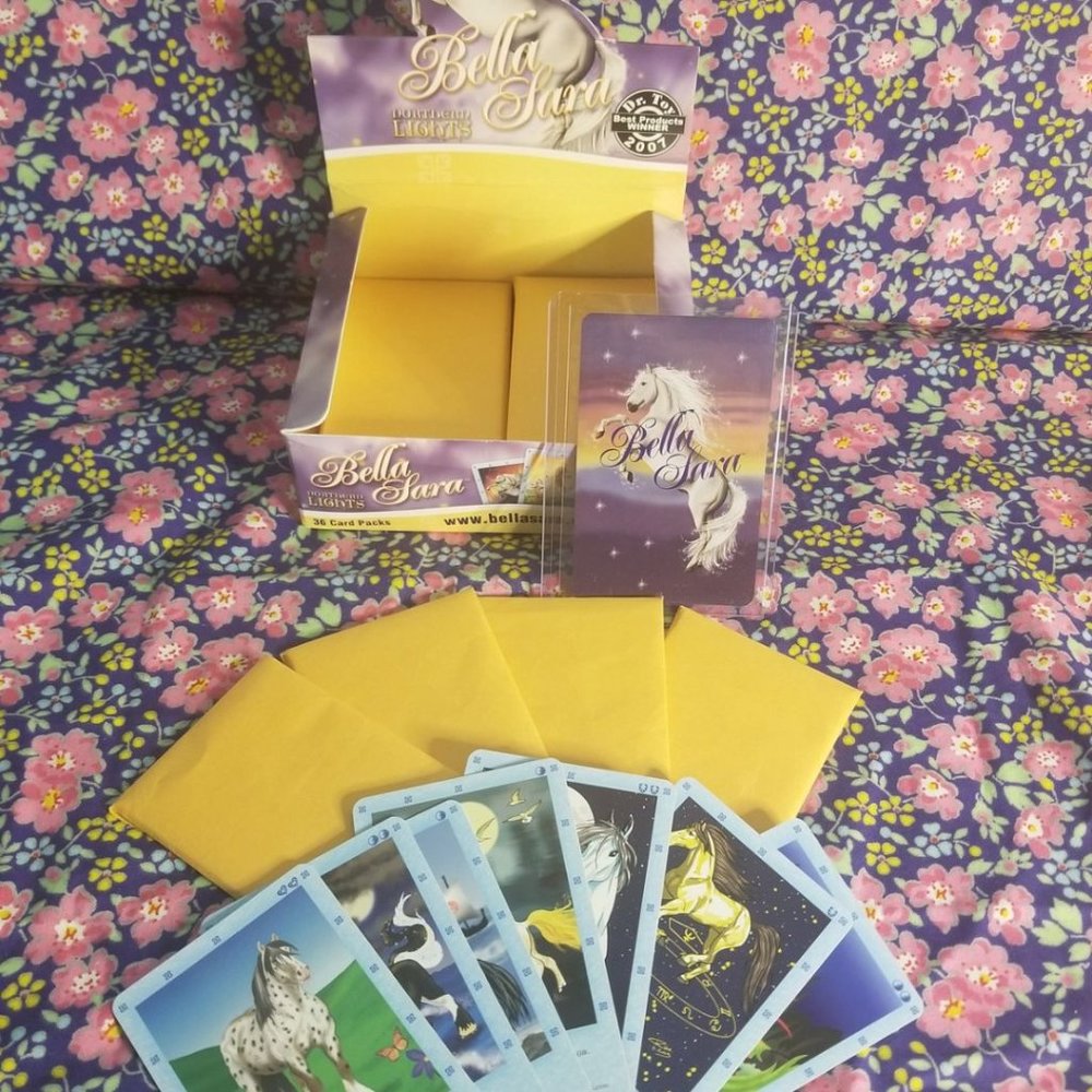 Bella Sara Trading Cards (4 Pack Lot)